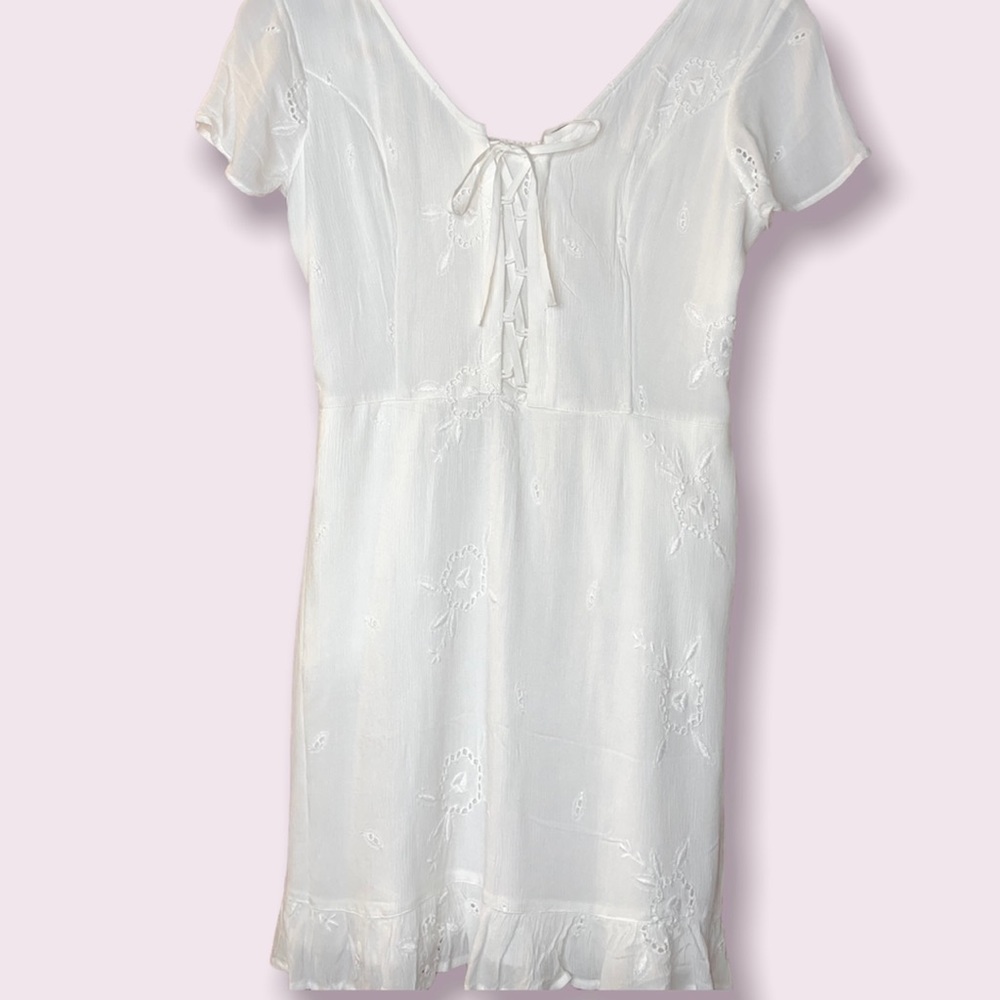 Hollister babydoll floral dress